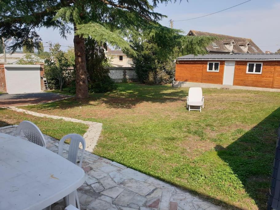 הוילה Grand-Couronne "L'Etape Normande" Gite 70M2 Terrasse Terrain Clos 500 M2 3 Voitures מראה חיצוני תמונה